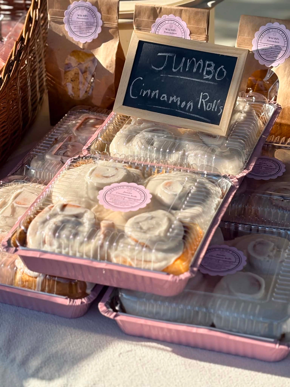 Jumbo Classic Cinnamon Rolls